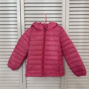 Pink lightweight puffer Jacket
